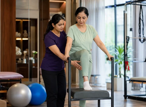 Arthritis joint mobility exercises and physiotherapy care