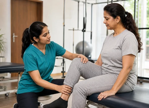 physiotherapy assessment for knee osteoarthritis