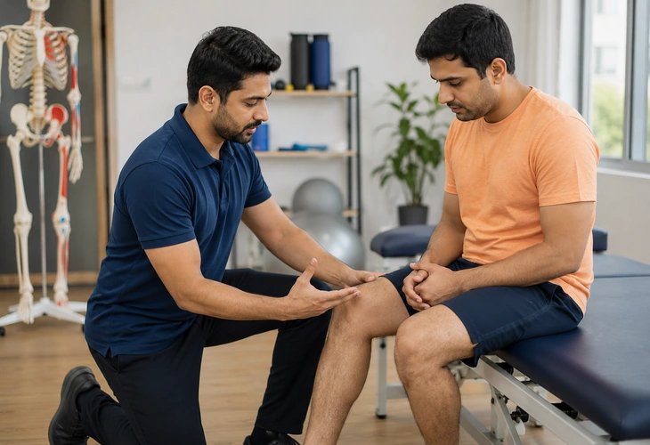 Knee pain prevention exercises and physiotherapy guidance
