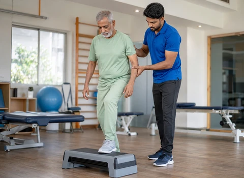 knee rehabilitation program for osteoarthritis recovery
