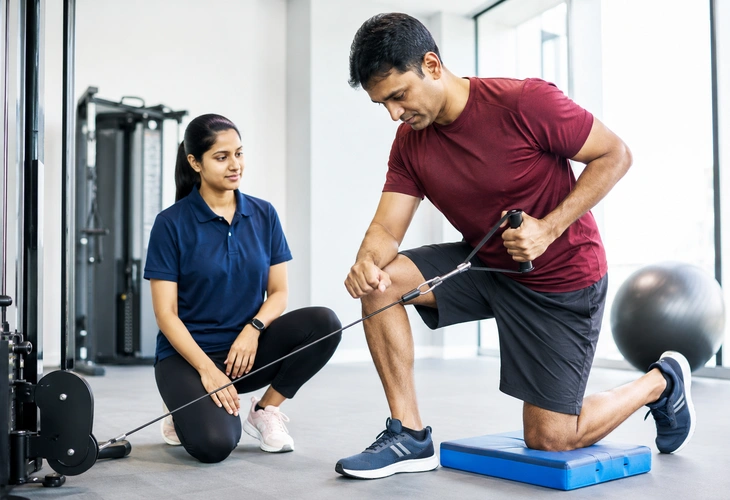 Post surgery strength rehabilitation and recovery exercises