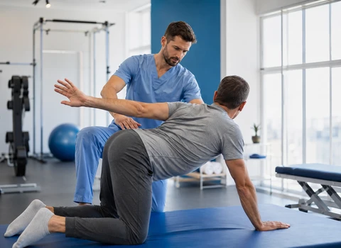 Spine mobility improvement exercises and rehabilitation training